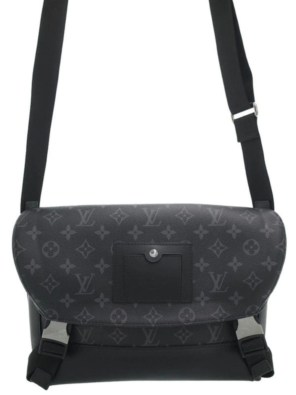 Louis Vuitton Monogram Eclipse Black Messenger Voyage Shoulder Bag